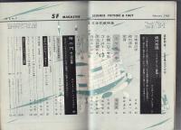 SFマガジン1963年2月号（通巻39号）　三周年記念特大号日本作家特集