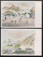 軍事郵便　曙堂　絵葉書2枚