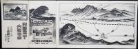 阿蘇登山と内牧温泉　鳥瞰図