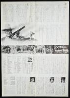 100万ドルの血斗（映画プレスシート＋スチール写真3枚）