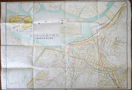 長崎市最新地番地図　附雲仙島原半島図入