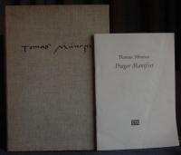 Tomas M〓ntzer Prager Manifest