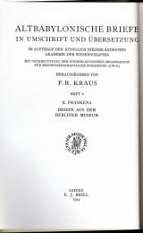 Altbabylonische Briefe in Umschrift und Übersetzung. H.eft 6. Briefe aus dem Berliner Museum