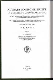 Altbabylonische Briefe in Umschrift und Übersetzung. Heft 10  Briefe Aus Kleineren Westeuropäischen Sammlungen