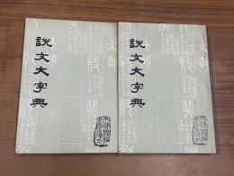 設文大字典（上下２冊）