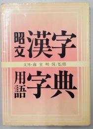 昭文 漢字用語字典