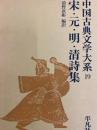宋・元・明・清詩集　中国古典文学大系19