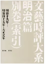 文藝時評大系　第２回配本　「明治篇」別巻（索引）