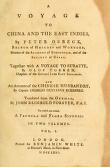 A voyage to China and the East Indies