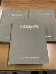 文化遺蹟総覧：韓文（上中下、3冊）