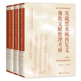 英蔵黒水城西夏文仏教文献整理考釈　全3冊