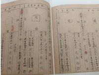 湯渓魚鱗図冊合集　全15冊　