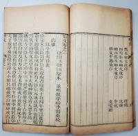 柳文惠公全集(線装6冊)　同治戊辰補刊　本祠蔵版