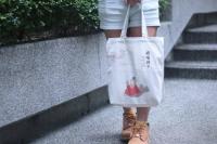 專業貓奴必備　貓奴環保袋-將罐頭（ 非書類產品）帆布袋