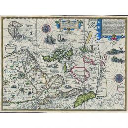 中華及東印度諸島精確海圖 (1596)