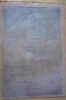土佐光逸 木版画　「箱崎八幡宮」