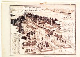 福岡県社寺図録村社　深江神社境内之図