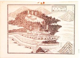 福岡県社寺図録村社　熊野神社境内之図
