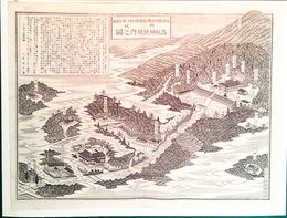 福岡県社寺図録郷社　高祖神社境内之図