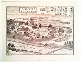 福岡県社寺図録縣社鎮座　篠山神社境内之図