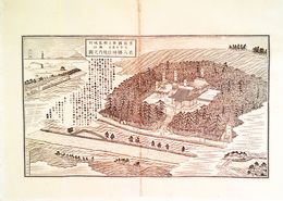 福岡県社寺図録郷社　若八幡神社境内之図