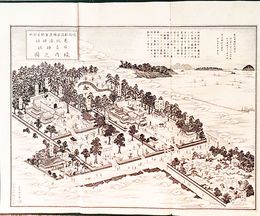 福岡県社寺図録恵比須神社　日吉神社境内之図