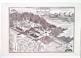 福岡県社寺図録鎮座　須賀神社境内之図