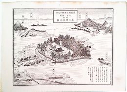 福岡県社寺図録村社　春日神社之図