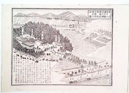 福岡県社寺図録郷社　正八幡神社境内之図