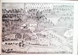 大分県社寺名勝図録　村社楠嘉徳院社境内之図　豊後国大野郡白山村