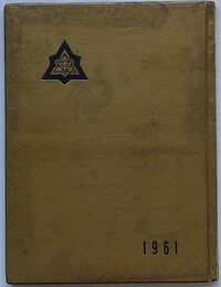 第13回 福岡市立三筑中学校 卒業記念　昭和36年3月