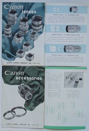 Canon lenses No.276/ Canon accessories No.277