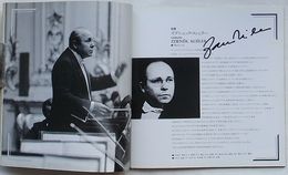 1986年スロヴァキア・フィルハーモニー管弦楽団日本公演プログラム　指揮 ズデニェック・コシュラー自筆サイン