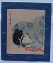 木版　美人画