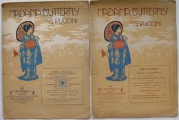 楽譜　MADAMA BUTTERFLY　1Solo di Pinkerton/2Solo di Butterfly (マダム バタフライ)