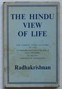 The Hindu view of life　The famous upton lectures of 1926 (英文)