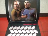 ＵＳＡ版　スタートレック1977年カレンダー　箱入り　14枚綴り