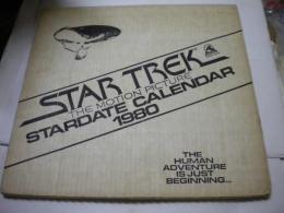 ＵＳＡ版　スタートレック１９８０年カレンダー　１４枚つづり　輸送箱入り　約３０×３５ｃｍ