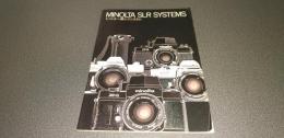 ＭＩＮＯＬＴＡ　ＳＬＲ　ＳＹＳＴＥＭＳ　ミノルタ一眼レフシステム　カタログ