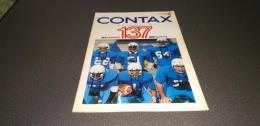 ＣＯＮＴＡＸ　モータードライブ内蔵・クォーツ一眼　１３７　カタログ