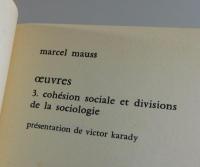 LE SENS COMMUN：マルセル・モース著作集（全3巻）