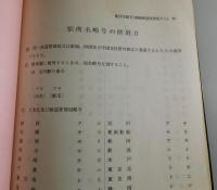 鉄道電報略号集：日本国有鉄道電気局