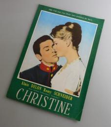 恋ひとすじに：Christine/アラン・ドロン、ロミー・シュナイダー：映画パンフレット