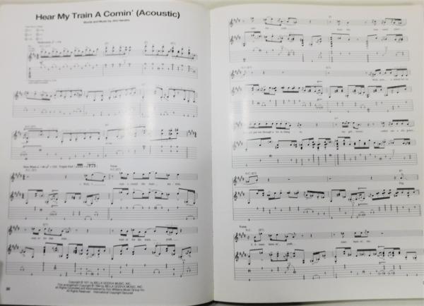 洋書スコア『Jimi Hendrix：blues』 タブ譜付き(ジミ・ヘンドリックス 