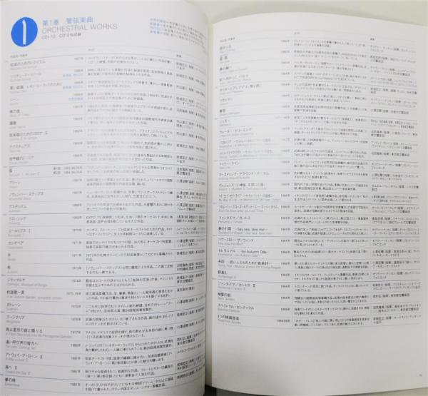 武満徹全集 [全5巻] 総合カタログ』 (案内パンフレット) / 古本、中古