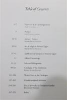 洋書図録『Ancient Egypt　Art&Magic　Treasures from the Fondation Gandur pour L'Art』