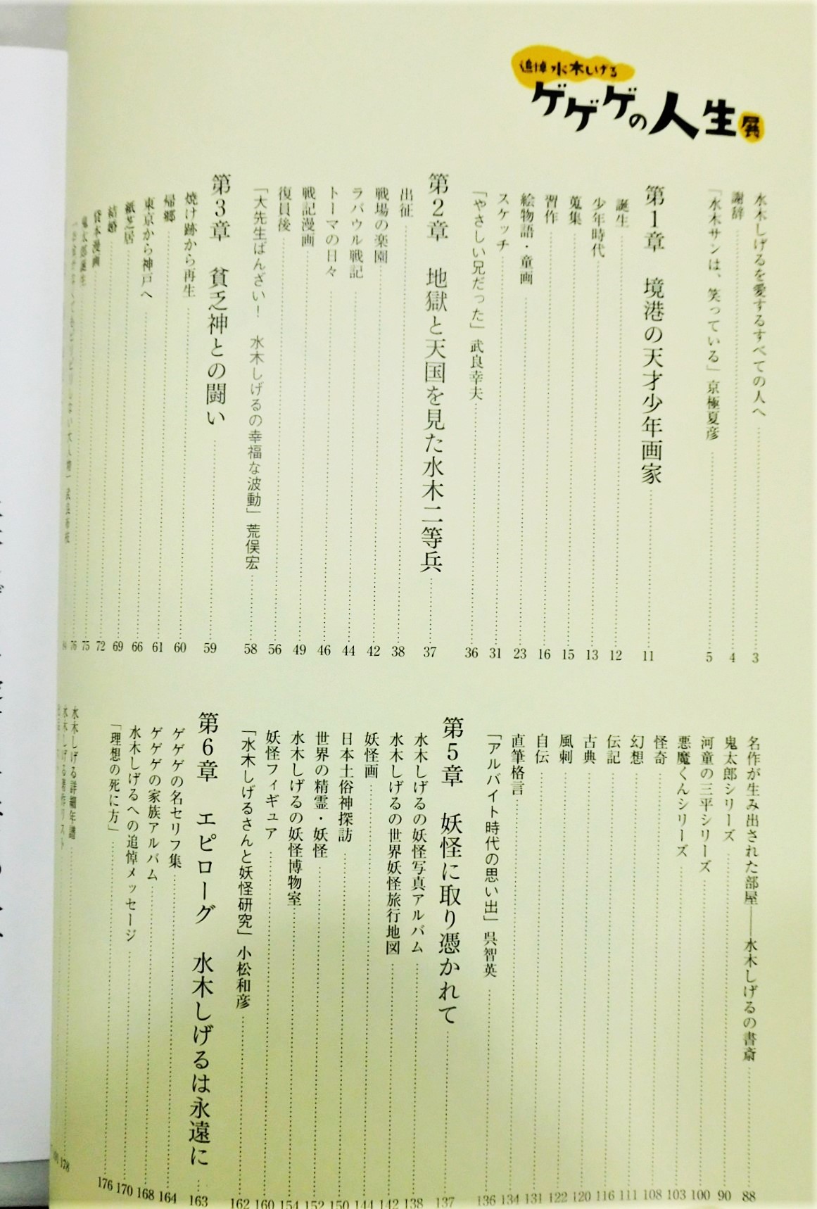 図録『追悼水木しげる ゲゲゲの人生展』(朝日新聞社企画事業本部 図録『追悼水木しげる ゲゲゲの人生展』(朝日新聞社企画事業本部