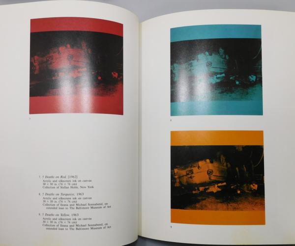 洋書『Andy Warhol : death and disasters / アンディ・ウォーホル