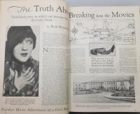 映画雑誌『PHOTOPLAY』1927年 1～6月号　6冊分の合本