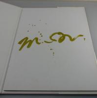 写真集「Sex」：署名本